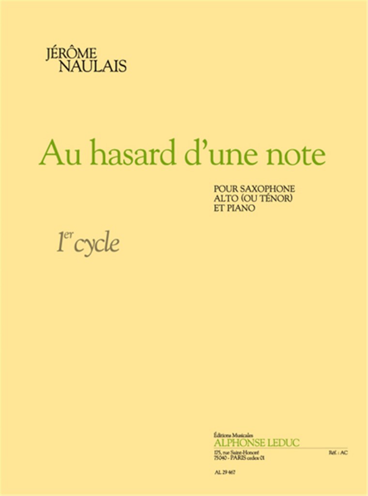 Au Hasard D'Une Note